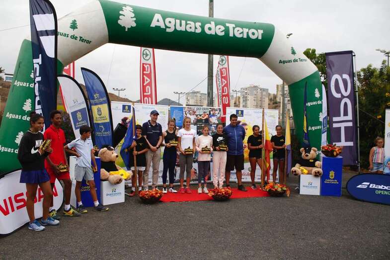 Imagen del cuadro de finalistas del dobles femenino (Foto TA)